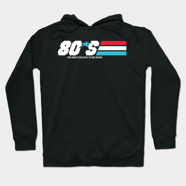 Born In The 80´S Hoodie by Sachpica